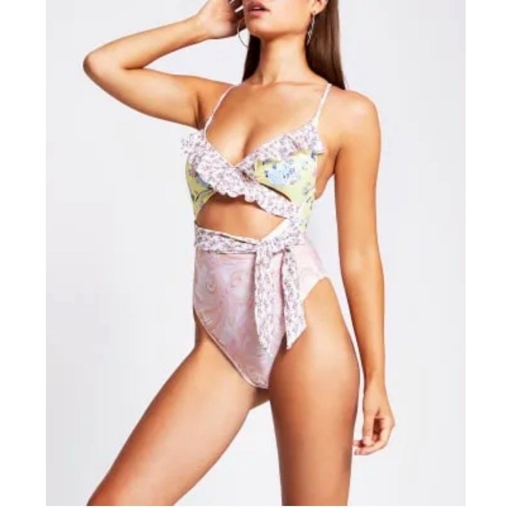 NWOT River Island Floral swimsuit One Piece